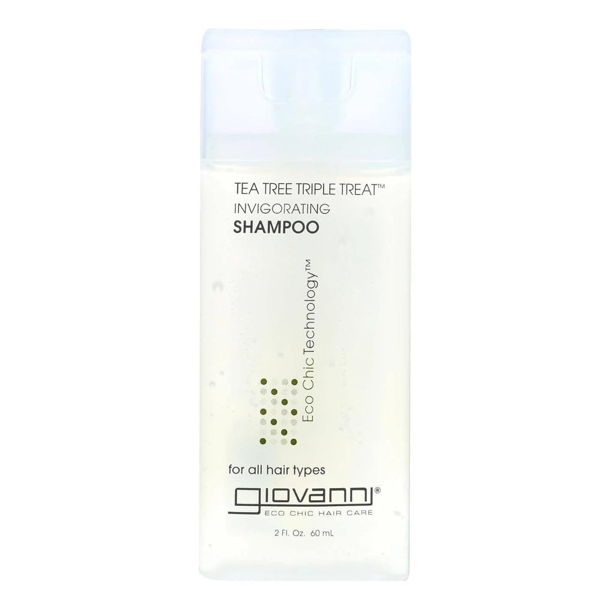 Giovanni Tea Tree Triple Treat Invigorating Shampoo - Eucalyptus & Rosemary, 2 oz