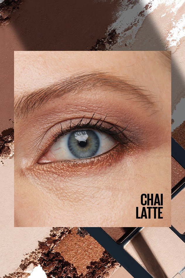 MAYBELLINE New York Expert Wear Eyeshadow Quads, 22Q Chai Latte-041554409161-LR-266083-6-LR eShop