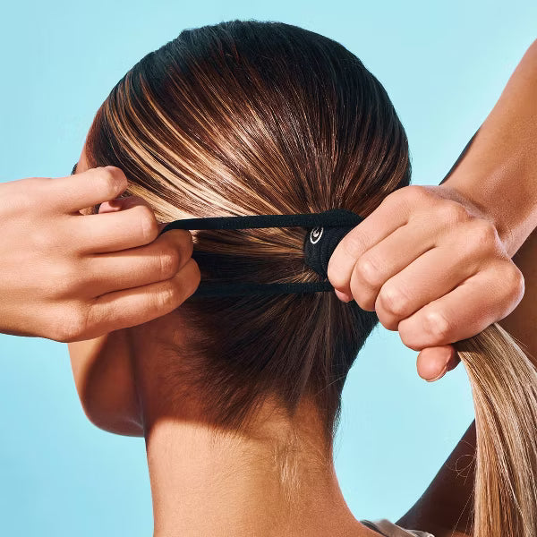 GIMME Medium Hair Firm Hold + All Day Comfort Hair Bands - Black, 12 count