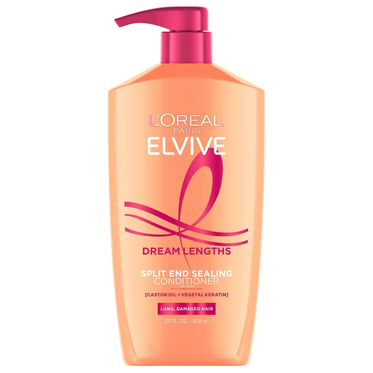L'ORÉAL PARIS Elvive Dream Lengths Conditioner for Long and Damaged Hair, 12.6 fl. oz.