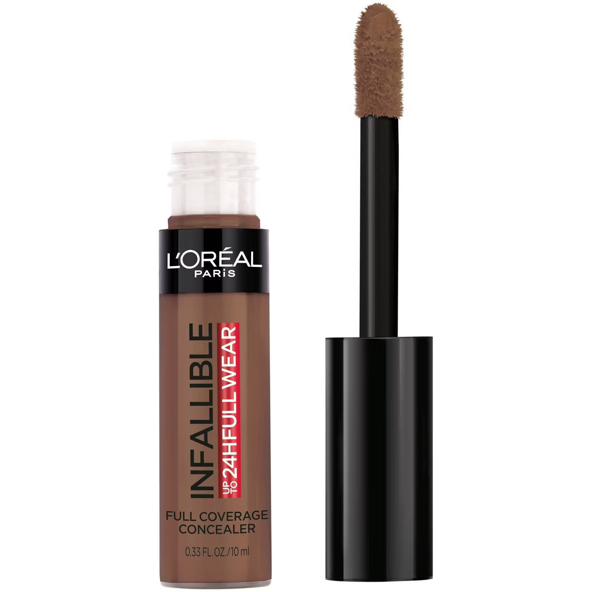 L'ORÉAL PARIS Infallible Full Wear Concealer Waterproof, Full Coverage, 435 Coffee, 0.33 fl. oz.