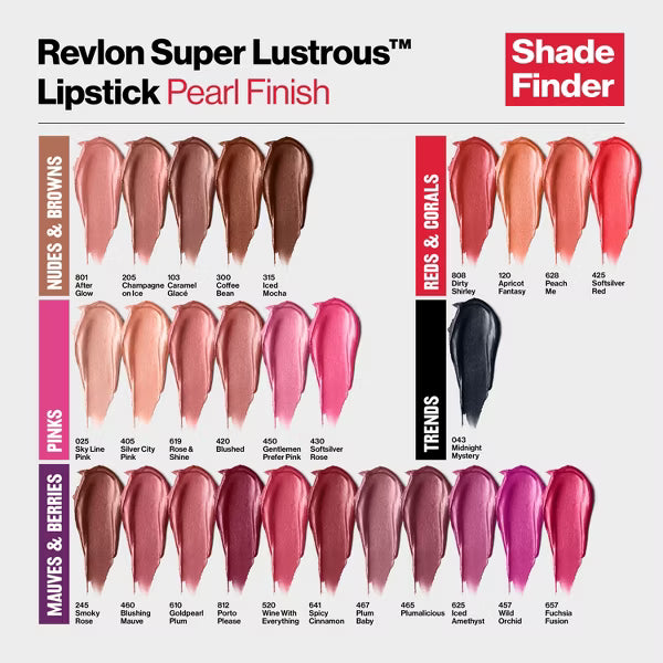 REVLON Super Lustrous Lipstick - 801 After Glow