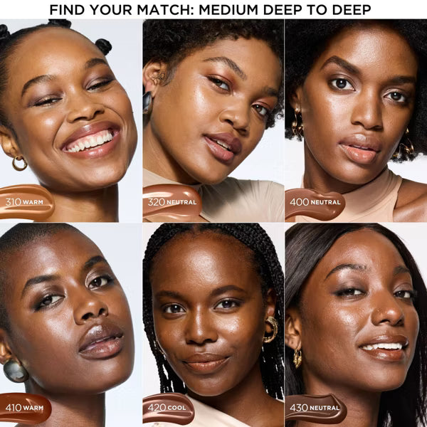 L'ORÉAL PARIS Lumi Le Glow Tint Liquid Skin Tint, 430 Cool, 0.84 fl. oz.