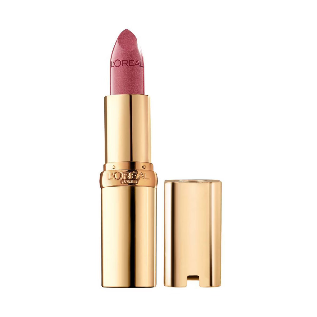 L'ORÉAL PARIS Colour Riche Original Satin Lipstick for Moisturized Lips, 580 Peony Pink, 0.13 oz.