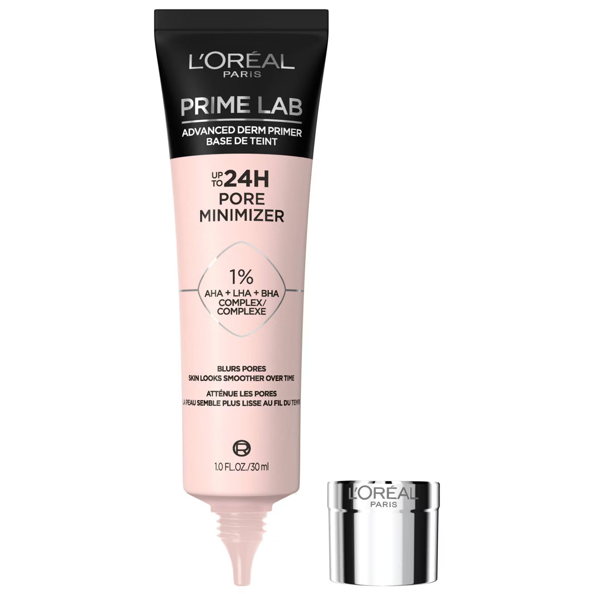 L'ORÉAL PARIS Prime Lab Up to 24HR Pore Minimizer Primer, Pore Minimizer, 1 fl oz