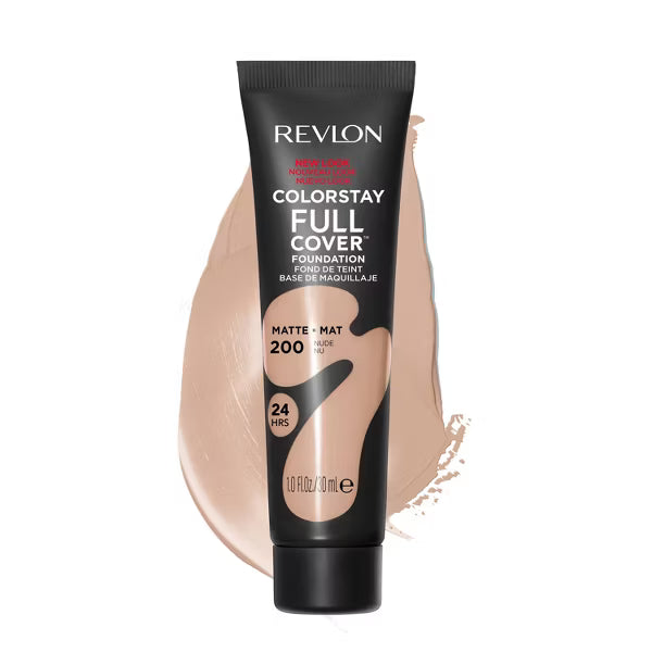 REVLON ColorStay Full Cover Longwear Matte Foundation - 200 Nude