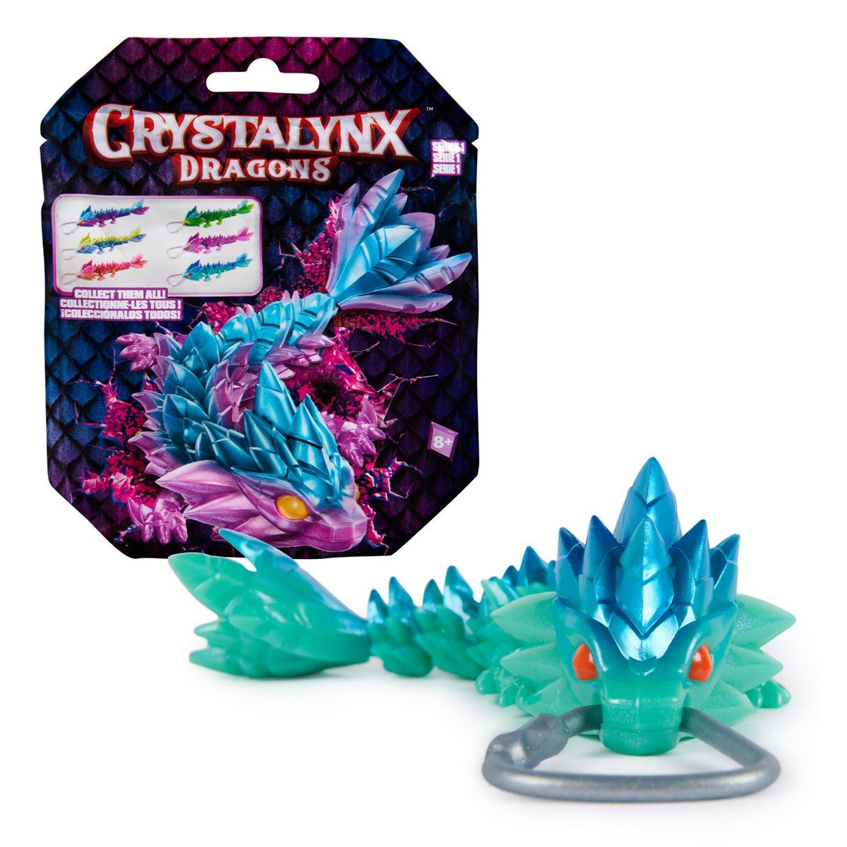 CrystaLynx Articulated Dragon - Assorted