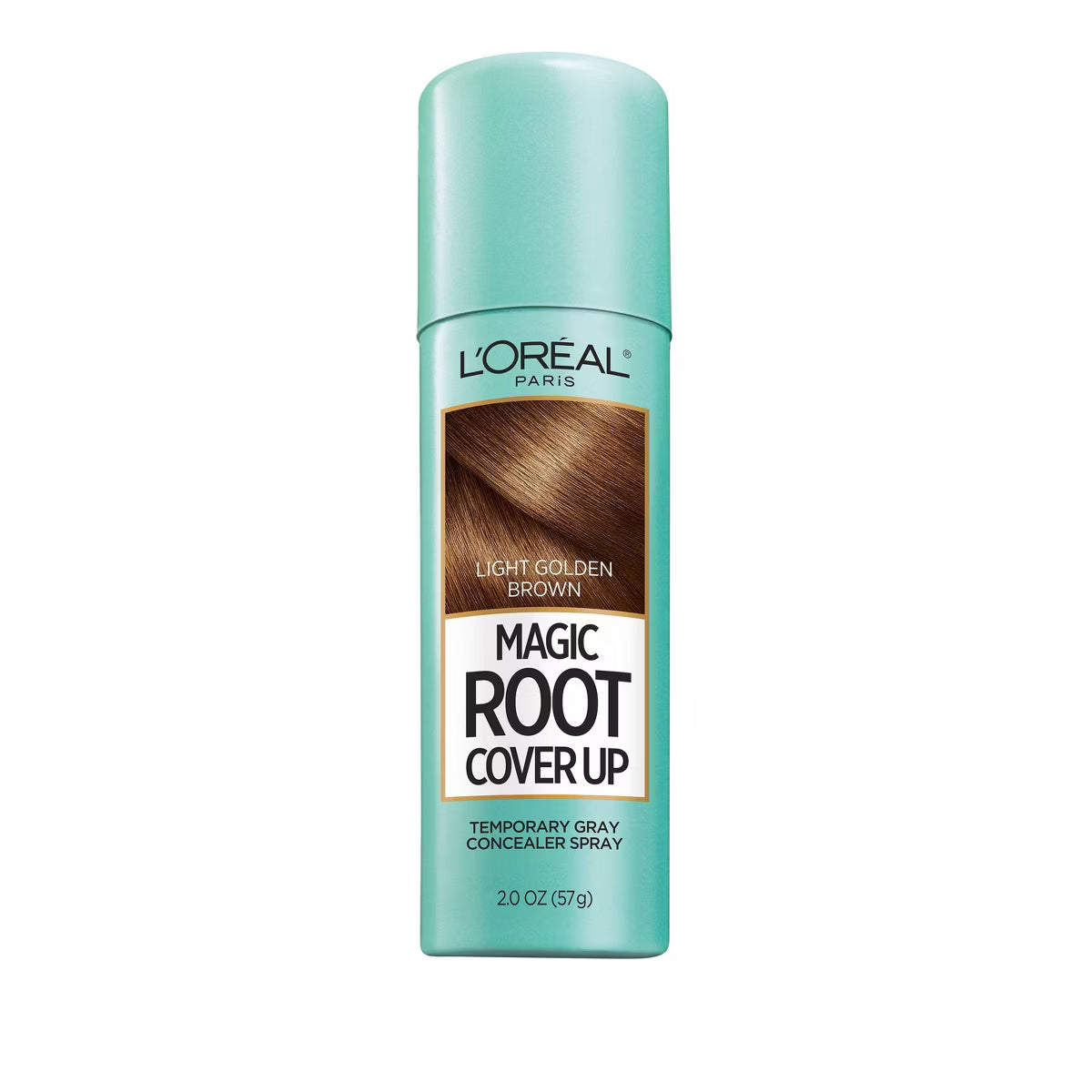 L'ORÉAL PARIS Magic Root Cover Up Temporary Gray Concealer Spray, Light Golden Brown, 2 oz.