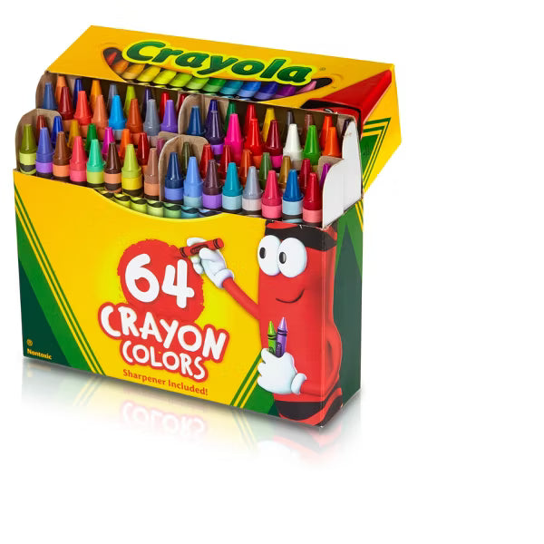 Crayola Classic Crayons, 64 count
