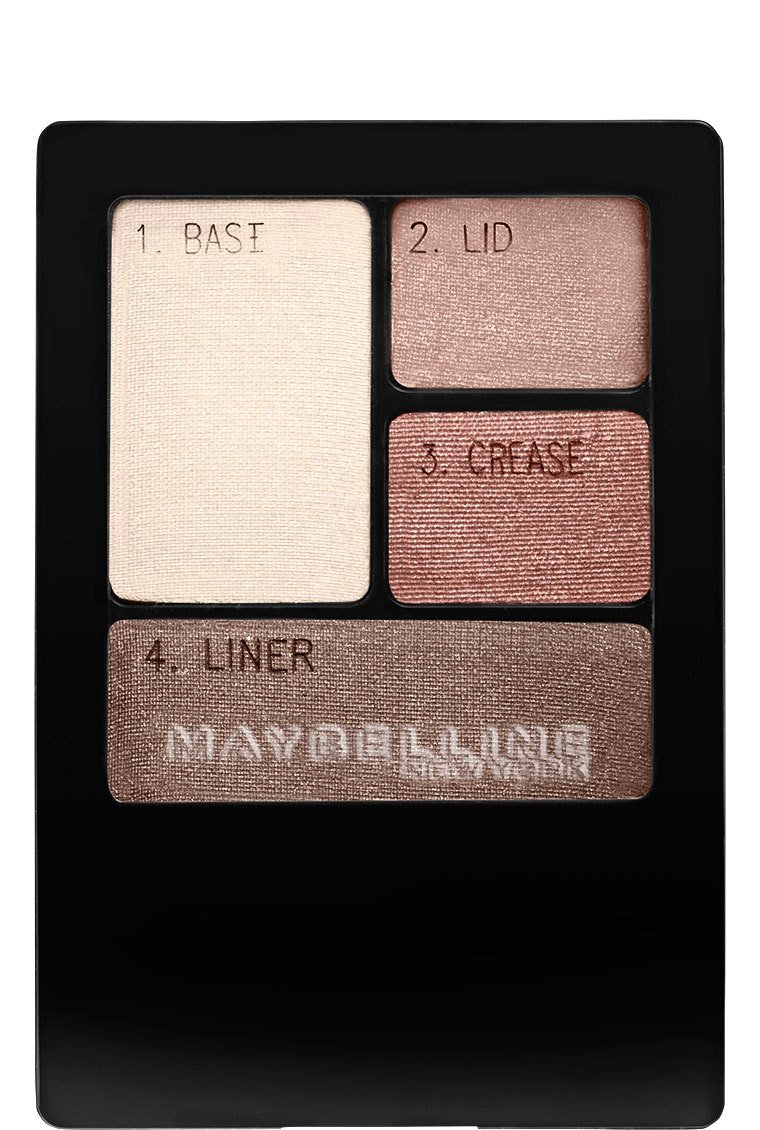 MAYBELLINE New York Expert Wear Eyeshadow Quads, 02Q Natural Smokes-041554409093-LR-266078-1-LR eShop