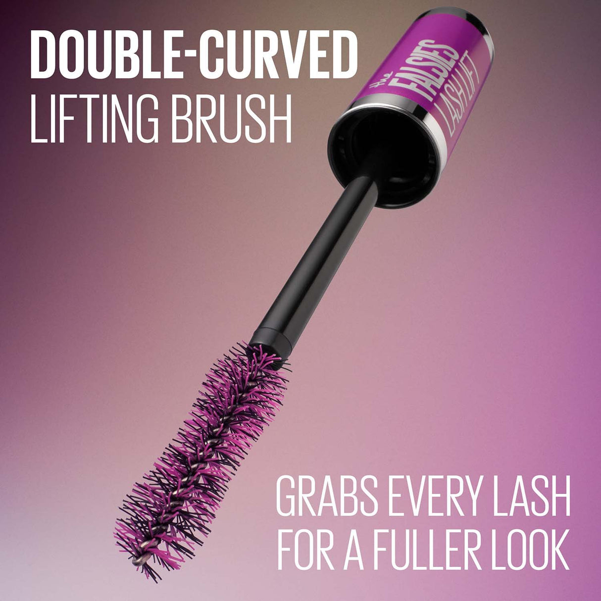 MAYBELLINE New York The Falsies Lash Lift Washable Mascara Eye Makeup, 201 Very Black, 0.32 oz