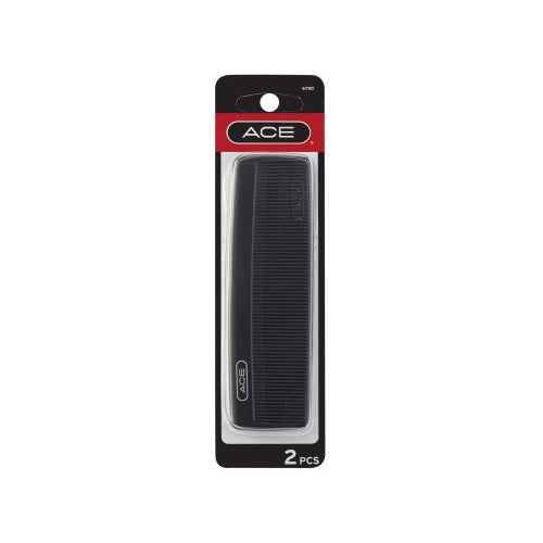 ACE 5" Classic Pocket Comb - Black, 2 count-041457617809-LR-286827-1-LR eShop