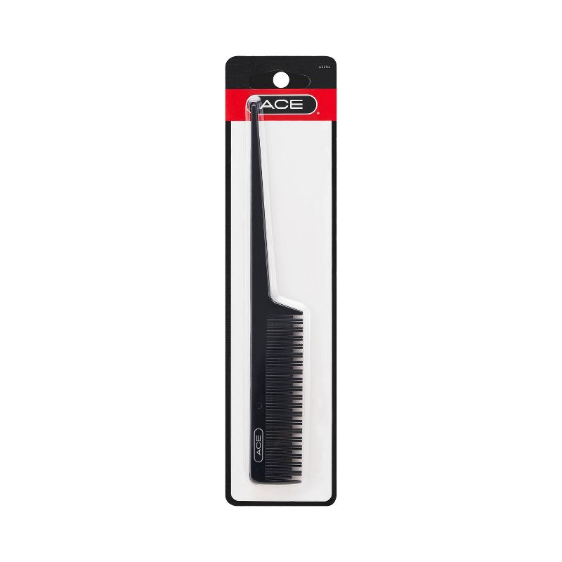 ACE 8" Curling & Teasing Comb - Black-013114622068-LR-72793-1-LR eShop