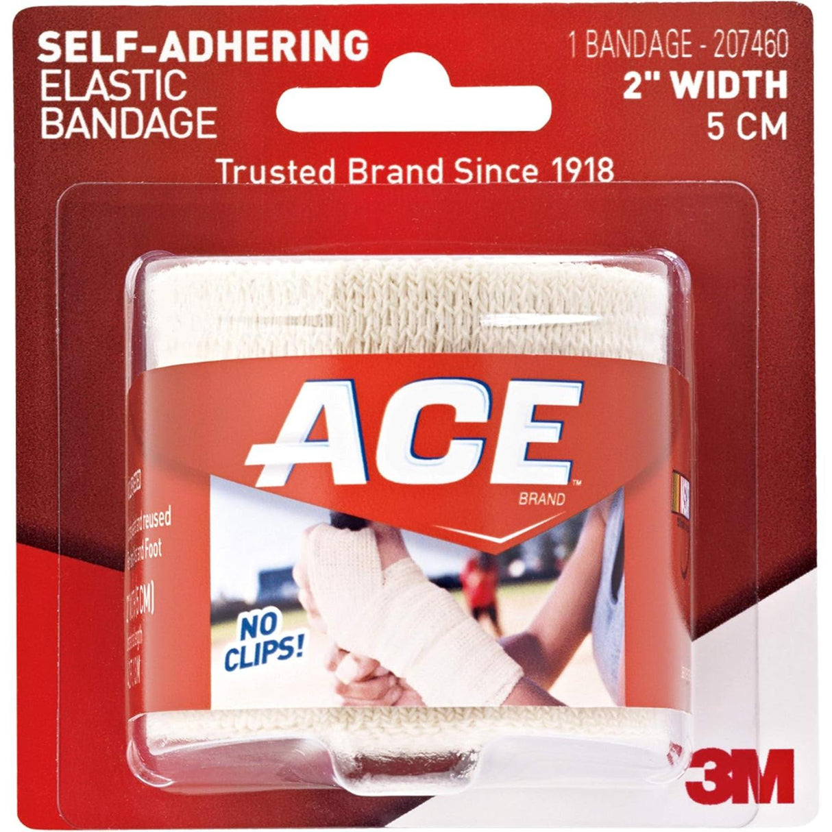 ACE Self-Adhering Elastic Bandage Wrap - White, 2 inches-051131203709-LR-255711-1-LR eShop