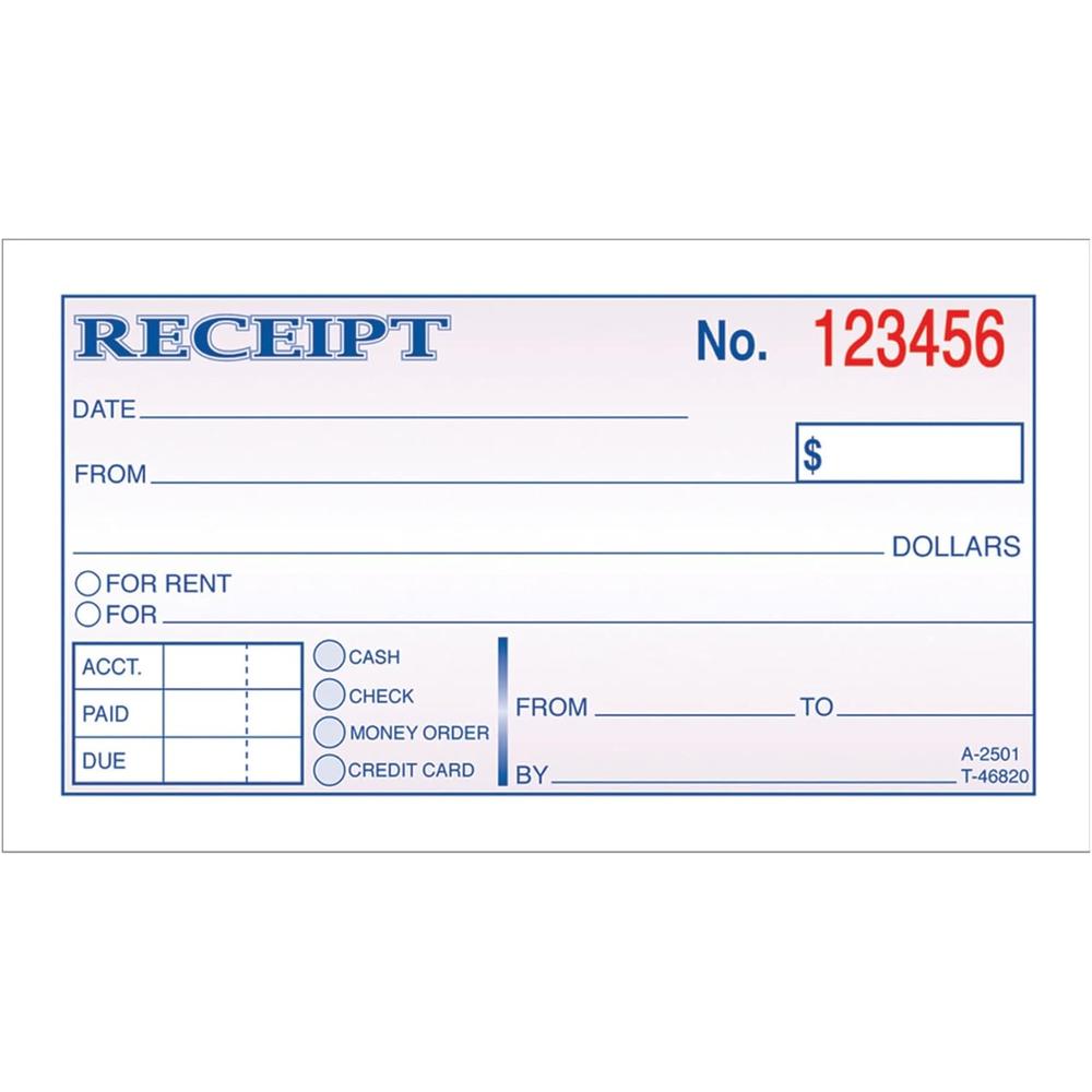 Adams Carbonless Money and Rent Receipt - Two Parts, 50 Sheets-087958225013-LR-111032-2-LR eShop