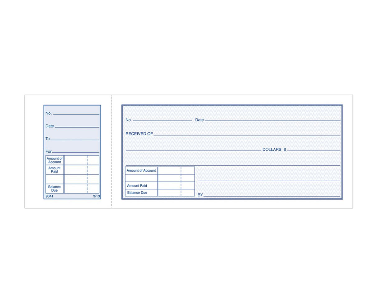 Adams Money Receipt Book With Stub, 50 Sheets-087958096415-LR-108638-2-LR eShop