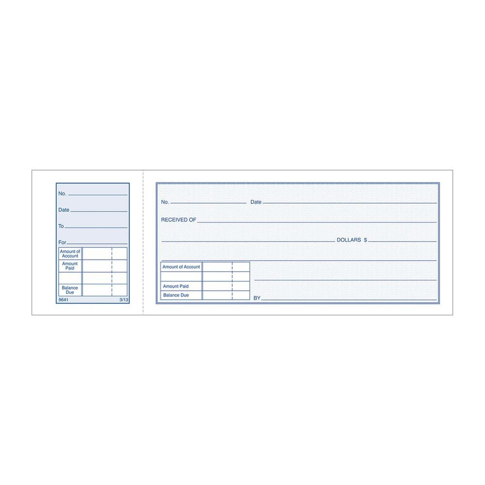 Adams Money Receipt Book With Stub, 50 Sheets-087958096415-LR-108638-2-LR eShop