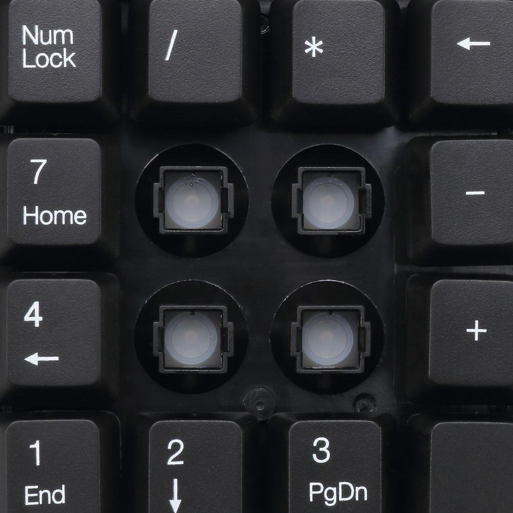 Adesso USB Spill Resistant 18-Key Numeric Keypad - Black-783750008754-LR-322141-6-LR eShop