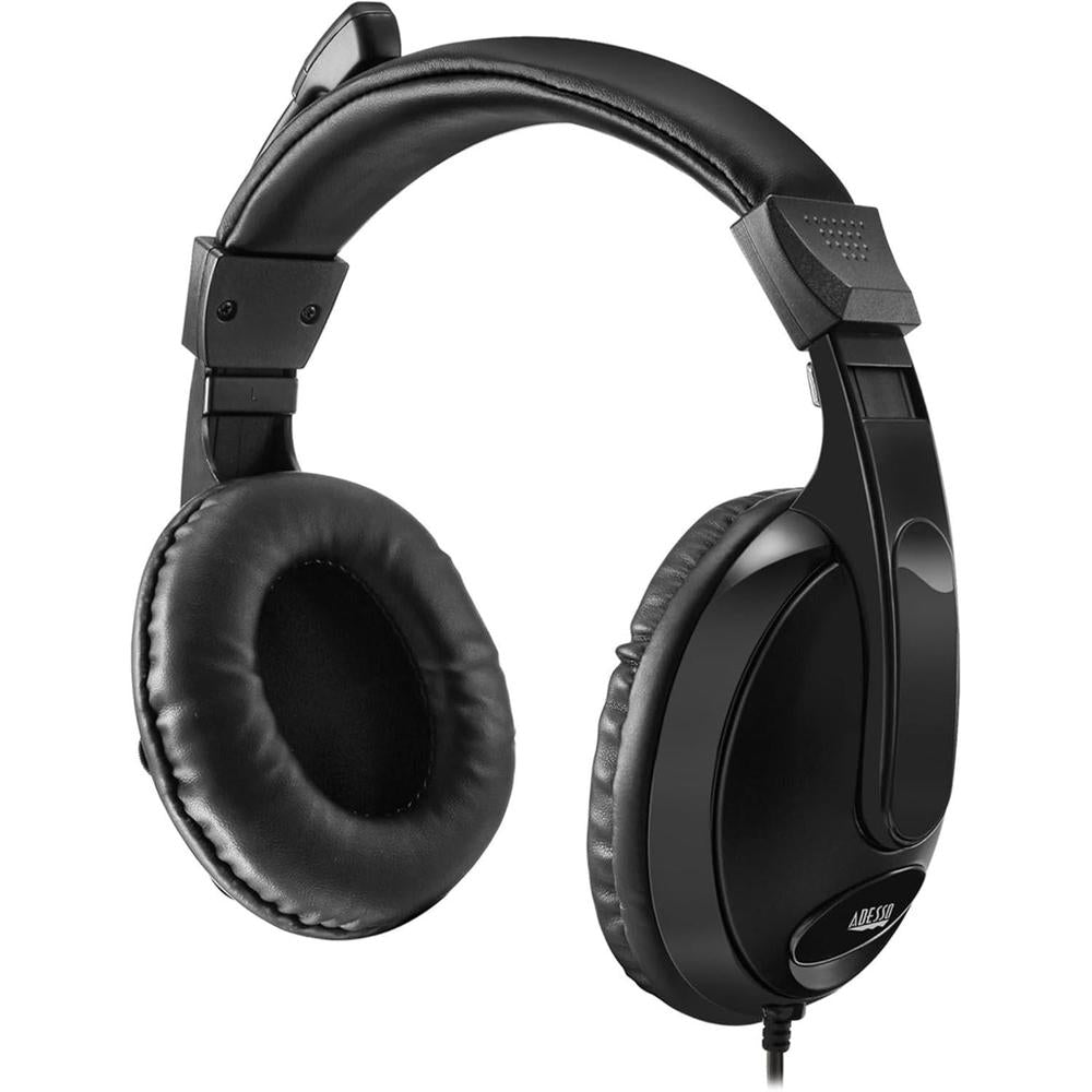 Adesso Xtream H5 Stereo Multimedia Headset with Microphone - Black-783750009232-LR-322136-3-LR eShop