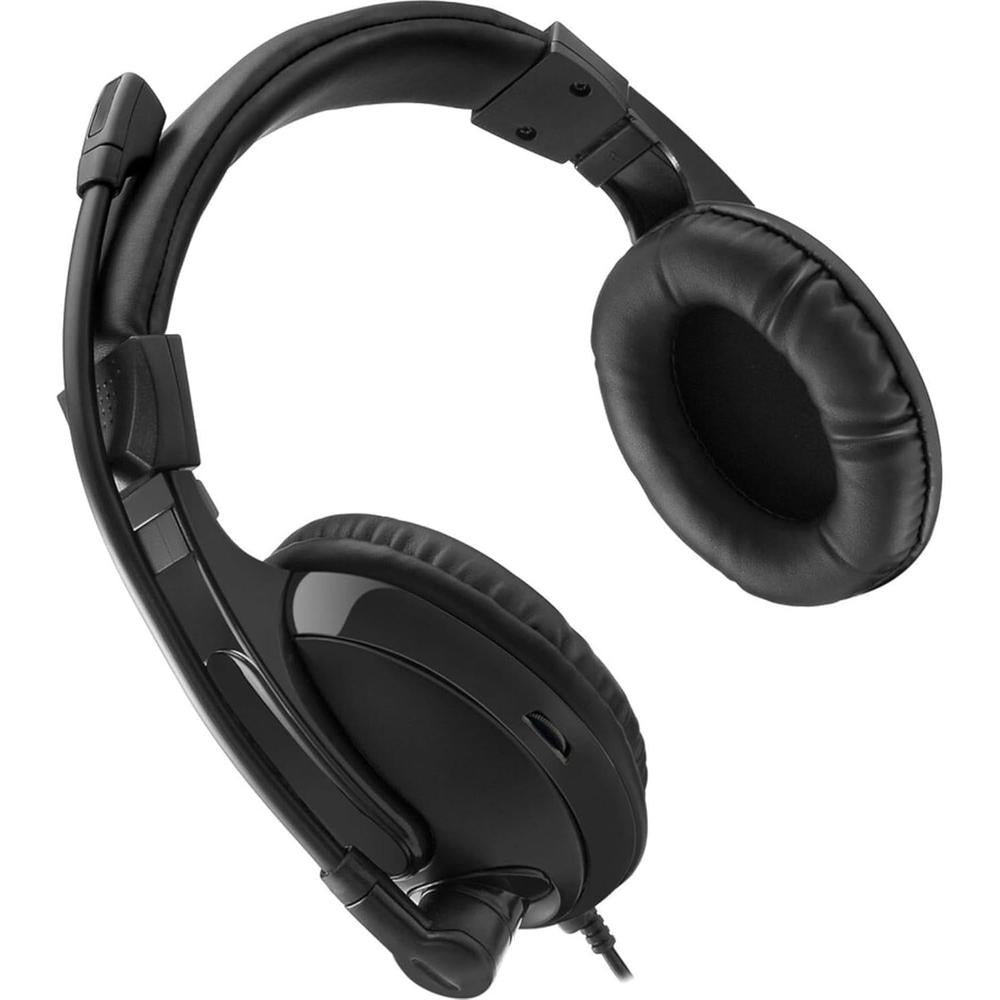 Adesso Xtream H5 Stereo Multimedia Headset with Microphone - Black-783750009232-LR-322136-5-LR eShop
