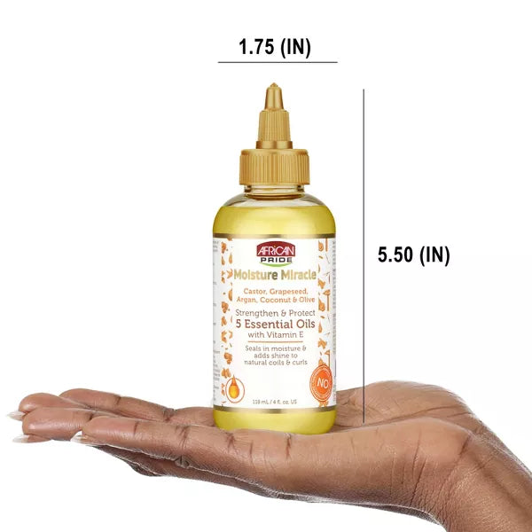 African Pride Hair Moisture Miracle Strengthen and Protect 5 Essential Oils, 4 oz-802535161047-LR-355127-4-LR eShop
