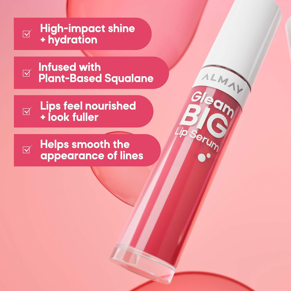 ALMAY Gleam Big Lip Serum Hydrating Lip Gloss - 600 Mon Cherry-309970287061-LR-360800-3-LR eShop