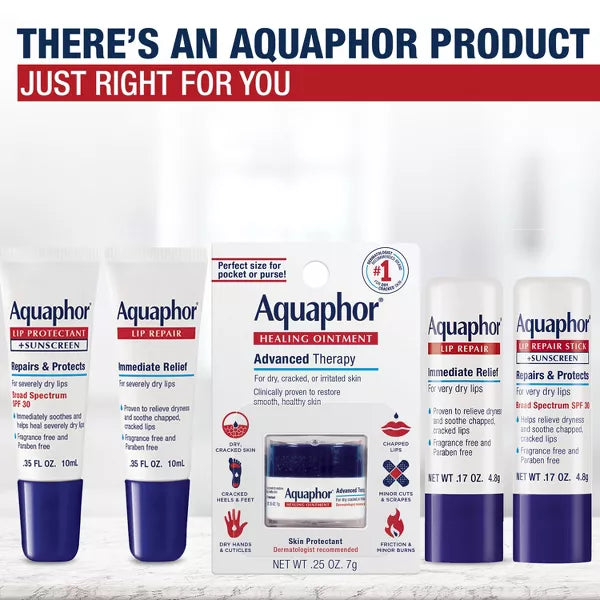 Aquaphor Lip Repair Stick Moisturizing Lip Balm, 2 count-072140025175-LR-356107-8-LR eShop