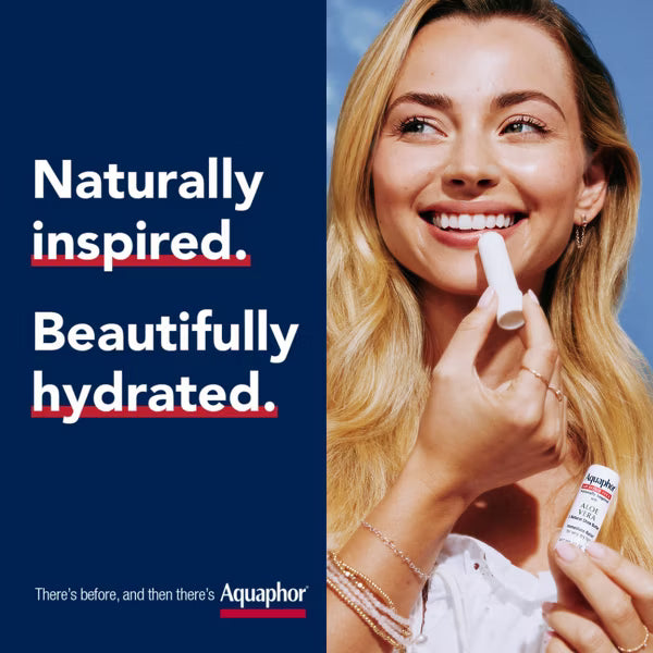Aquaphor Naturally Inspired Lip Repair Stick with Aloe Vera, Dual Pack, .17 oz x2-072140039172-LR-363385-6-LR eShop