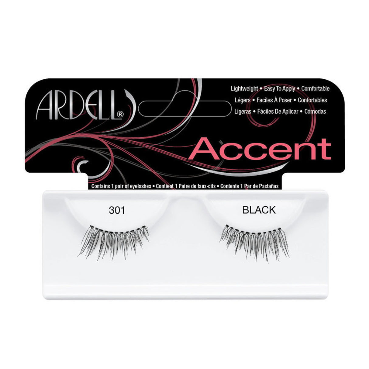 Ardell Accent Lashes - 301 Black-074764613011-LR-195458-1-LR eShop