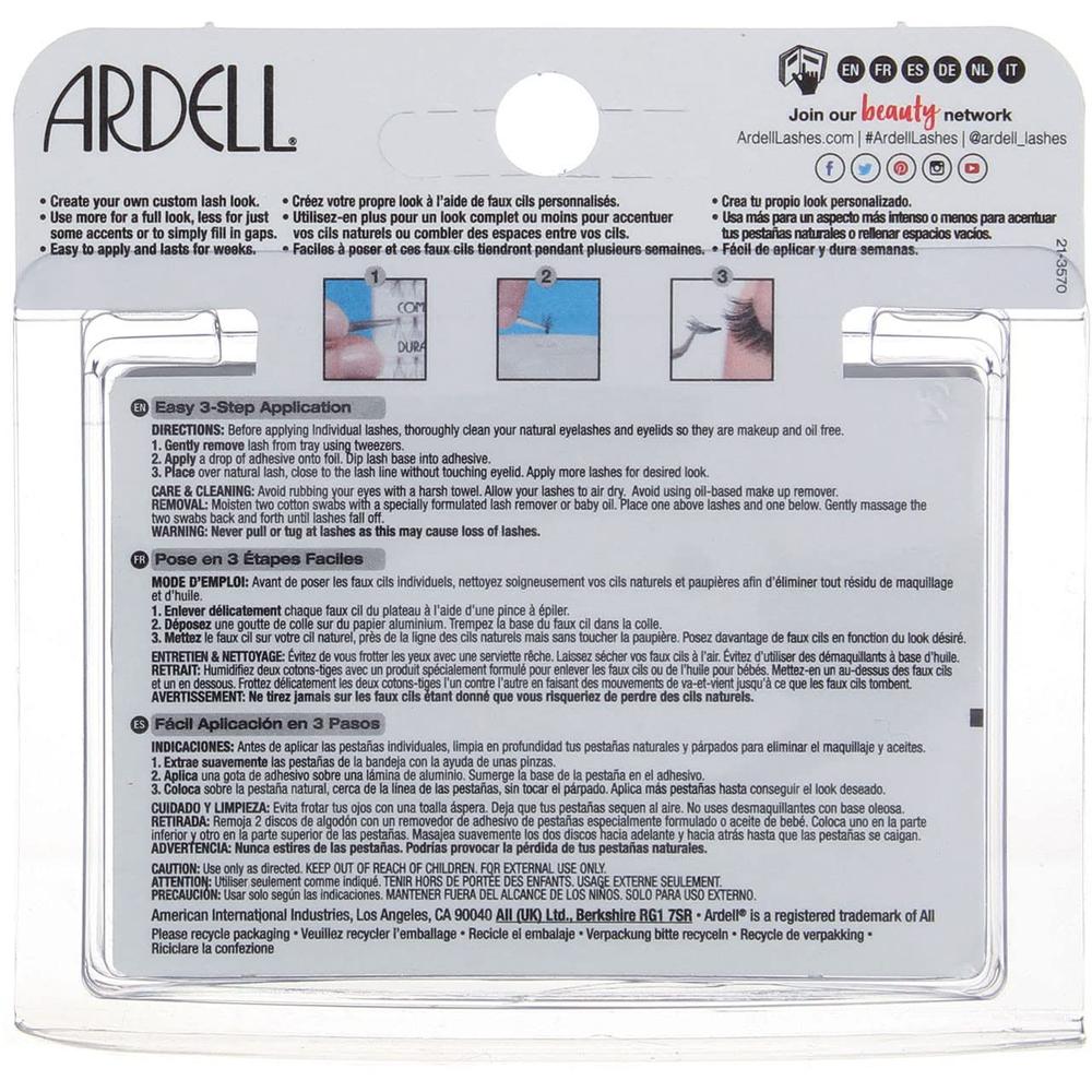 Ardell Duralash Knot-Free Individuals, Short - Black-074764407108-LR-201535-3-LR eShop