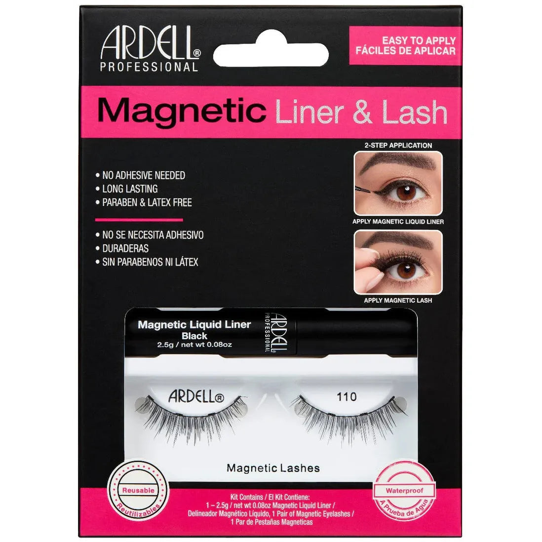 Ardell Magnetic Liquid Liner & Lash Kit - 110 Black-074764649225-LR-338495-1-LR eShop