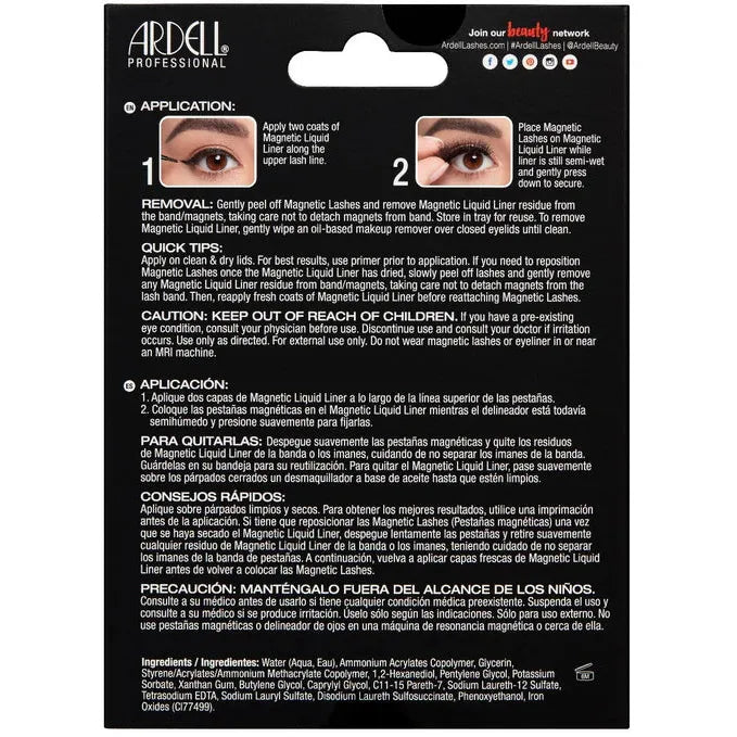 Ardell Magnetic Liquid Liner & Lash Kit - 110 Black-074764649225-LR-338495-4-LR eShop