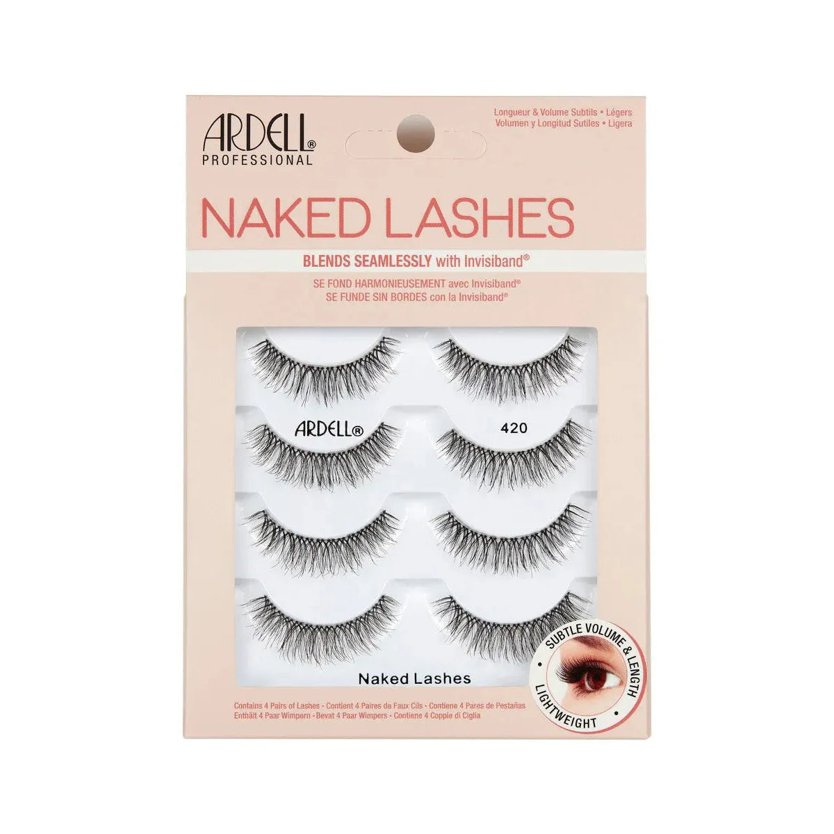 Ardell Naked Lashes - 420 Black, 4 count-074764698704-LR-338491-1-LR eShop