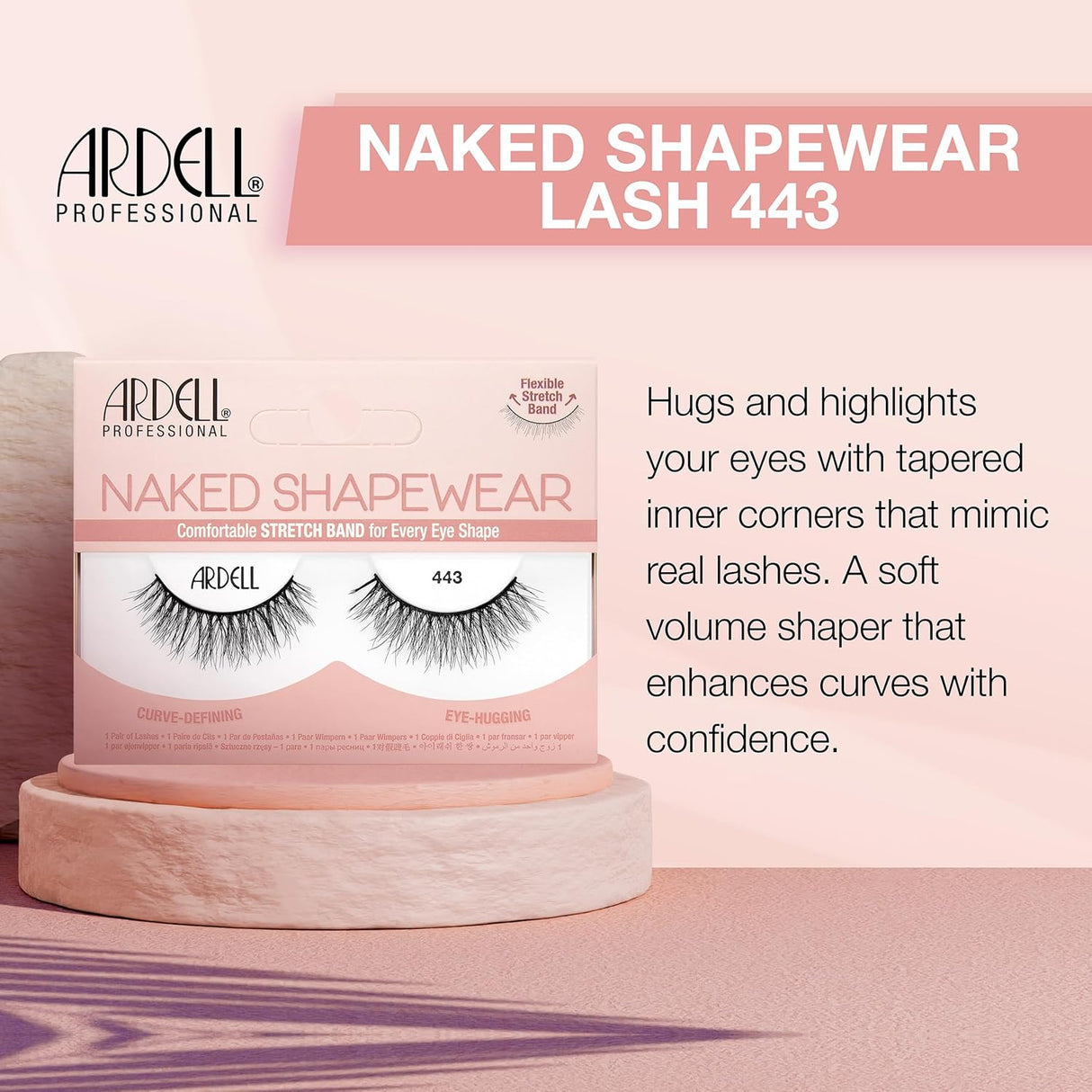 Ardell Naked Shapewear False Eyelashes - 443 Lashes-074764384508-LR-360477-3-LR eShop