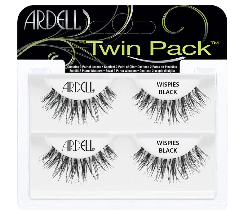 Ardell Twin Pack Lashes - Wispies Black, 2 count-074764614247-LR-328530-1-LR eShop