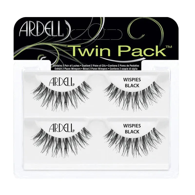 Ardell Twin Pack Lashes - Wispies Black, 2 count-074764614247-LR-328530-1-LR eShop