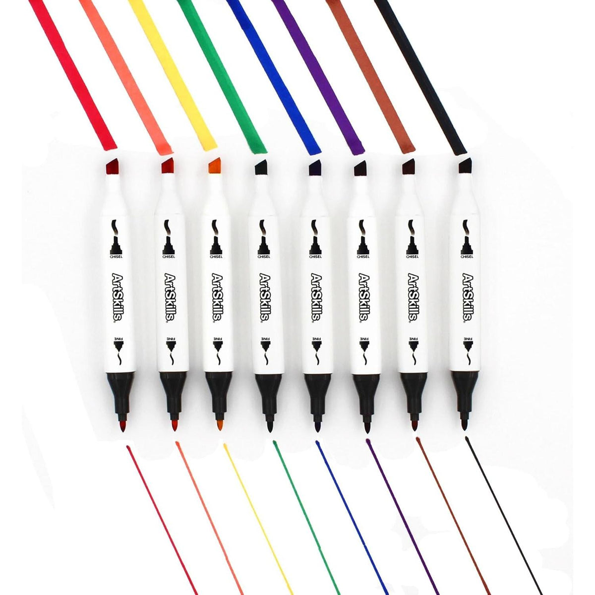 ArtSkills Dual Tip Blendable Permanent Markers, 8 count-672125065136-LR-349749-6-LR eShop