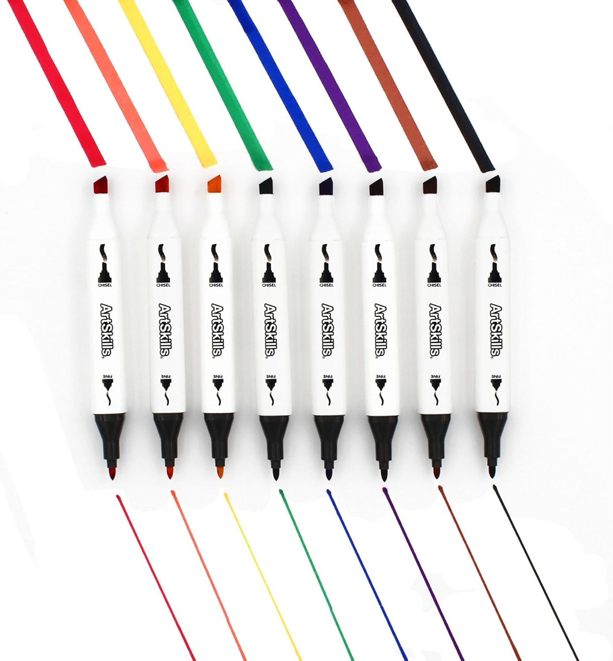 ArtSkills Dual Tip Blendable Permanent Markers, 8 count-672125065136-LR-349749-6-LR eShop