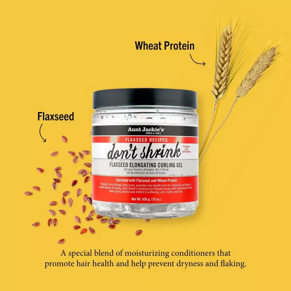 Aunt Jackie's Flaxseed Don't Shrink Curling Gel, 15 oz-034285692155-LR-325418-6-LR eShop