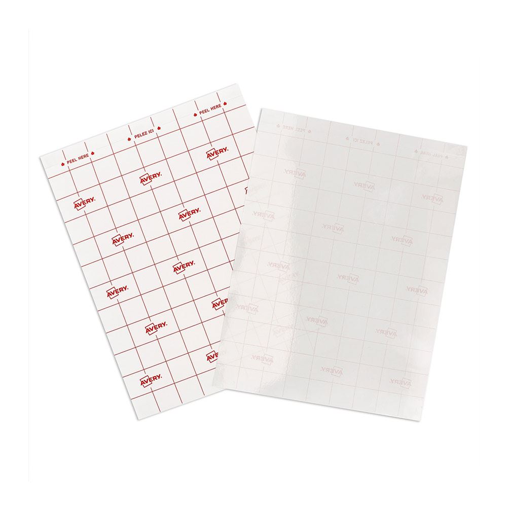 Avery Self-Adhesive Laminating Sheet, 9" x 12" - Clear, 2 count-077711736023-LR-185138-2-LR eShop