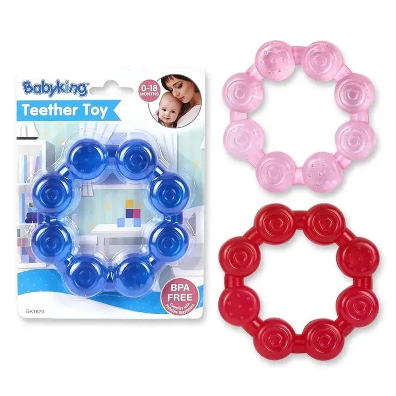 Babyking Round Water Filled Teether - Assorted-094606016794-LR-181661-1-LR eShop