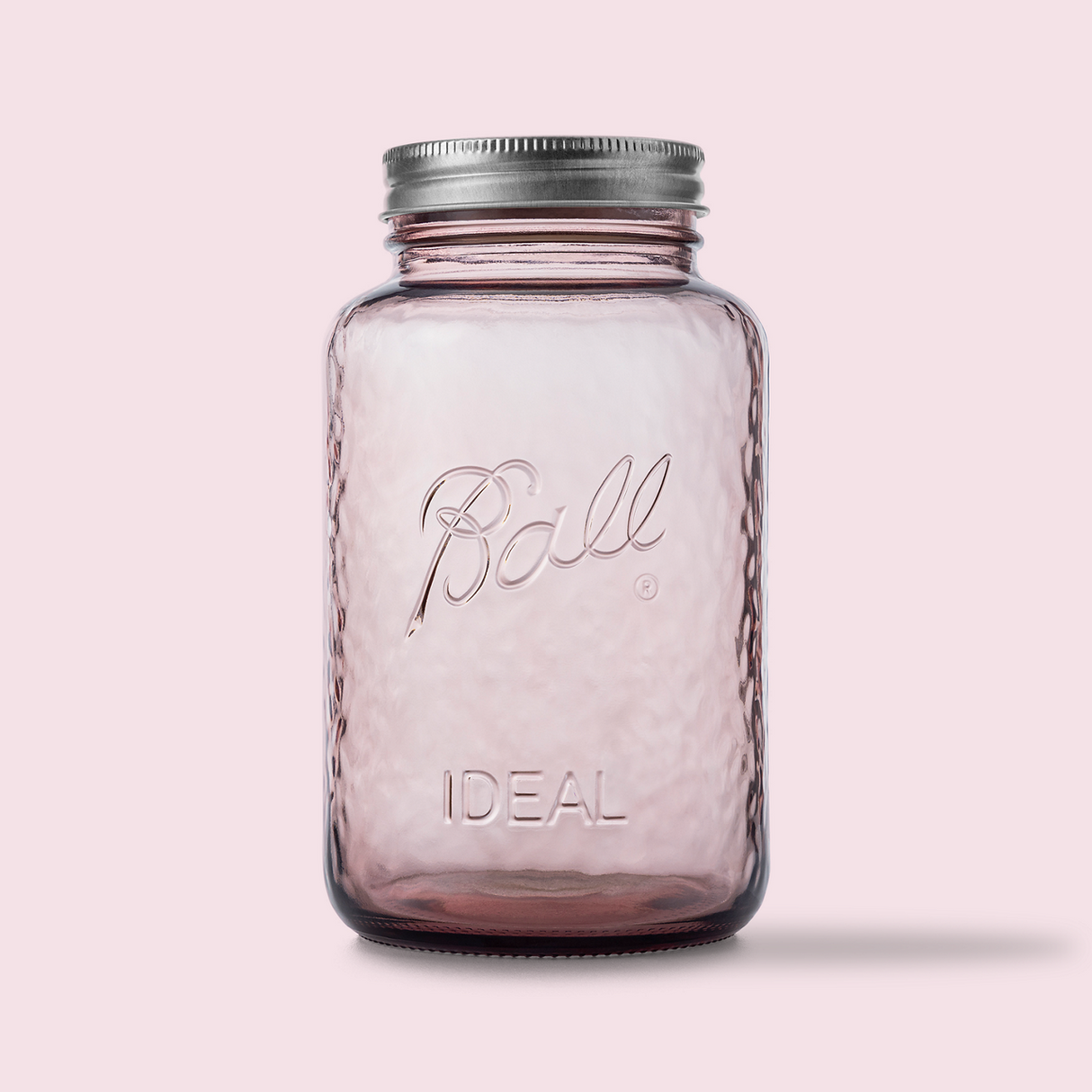 Ball Vintage Regular Mouth 32 oz Quart Canning Jars, Rose, 4 pk-014400100833-LR-362619-2-LR eShop