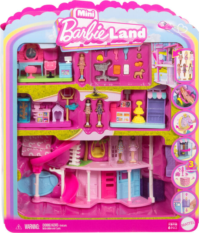 Barbie Mini BarbieLand Interactive Playsets with Doll - Assorted-194735274819-LR-357588-2-LR eShop