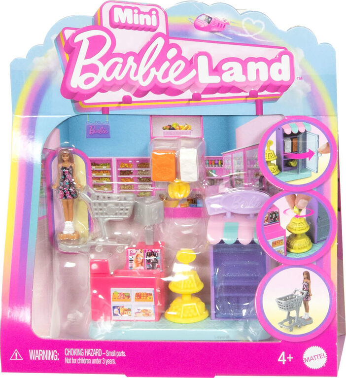 Barbie Mini BarbieLand Interactive Playsets with Doll - Assorted-194735274819-LR-357588-4-LR eShop