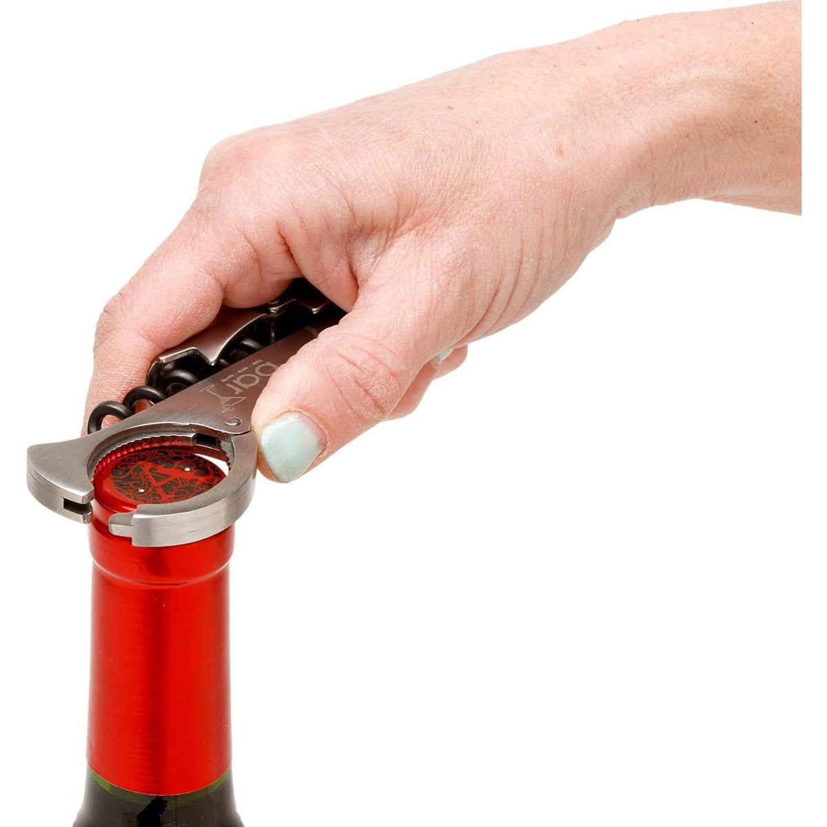 barY3 Waiters Corkscrew with Foil Cutter - Stainless Steel-819507013761-LR-344961-5-LR eShop