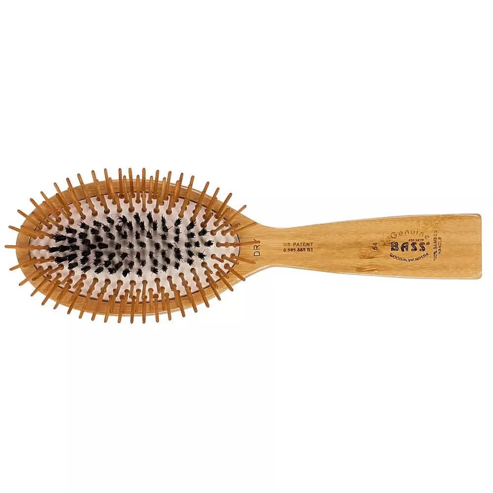 BASS Brushes FUSION Brush With Premium Bamboo Handle - Large Oval-736473103541-LR-319792-3-LR eShop
