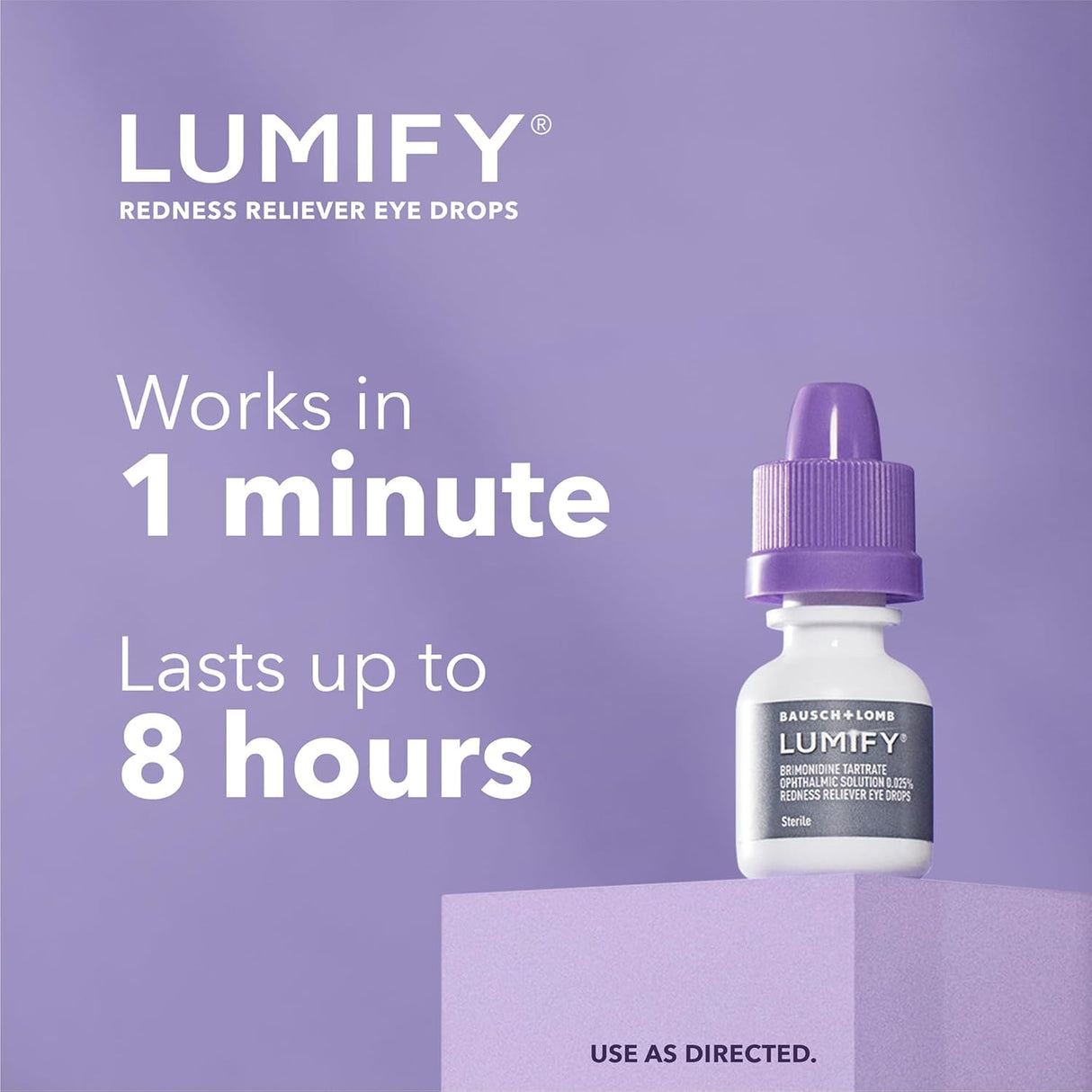 BAUSCH + LOMB LUMIFY Redness Reliever Eye Drops, 0.25 oz-310119537503-LR-336188-5-LR eShop