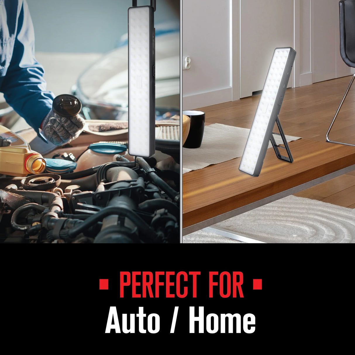 Bell + Howell Rechargeabe Lightbar Portable LED Lights - Black-080313085130-LR-352811-8-LR eShop