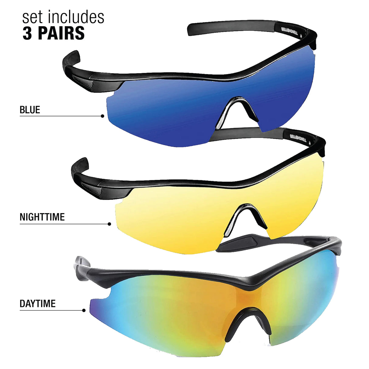 Bell + Howell TacGlasses, 3 count-080313079061-LR-352846-2-LR eShop