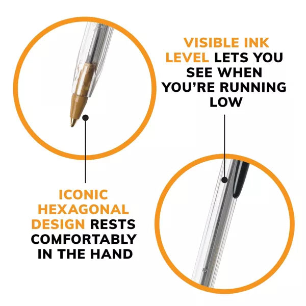 BiC Cristal Xtra Smooth Ballpoint Pen - Black, 2 count-070330902831-LR-27425-6-LR eShop